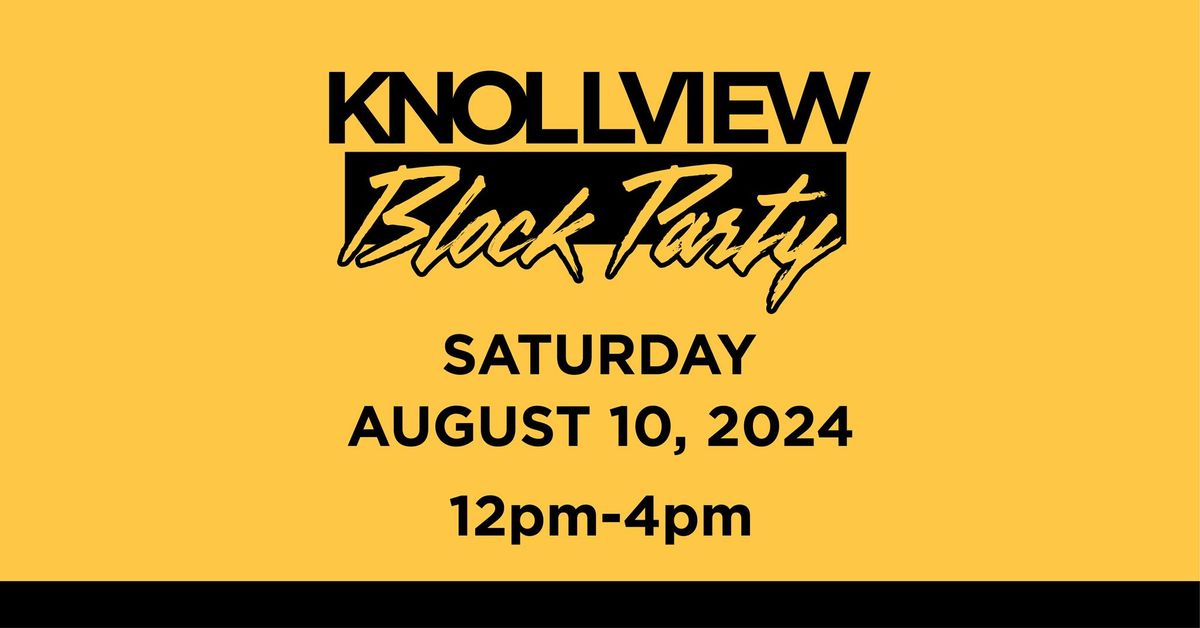 Knollview Block Party