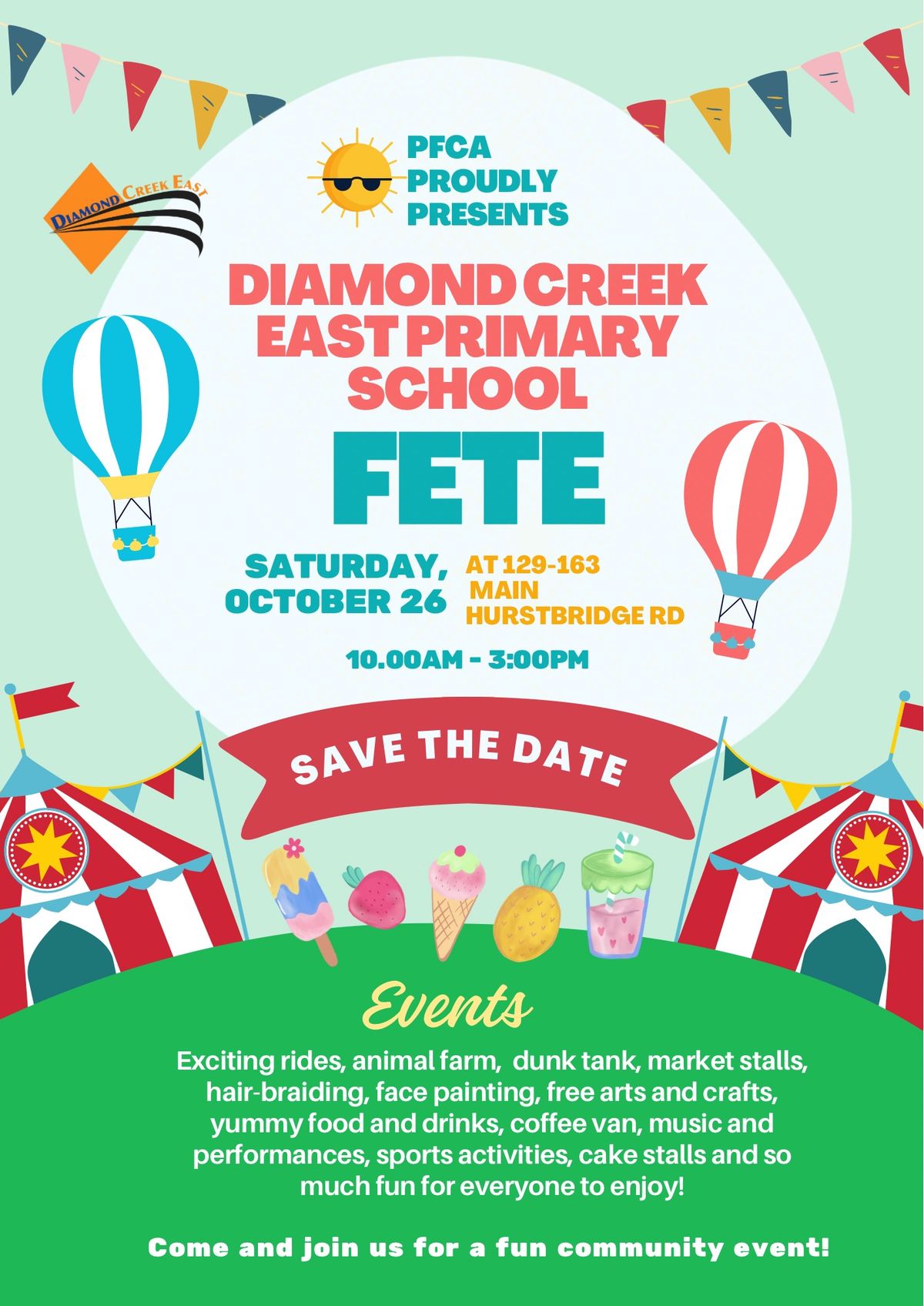 Diamond Creek East Primary School Fete 