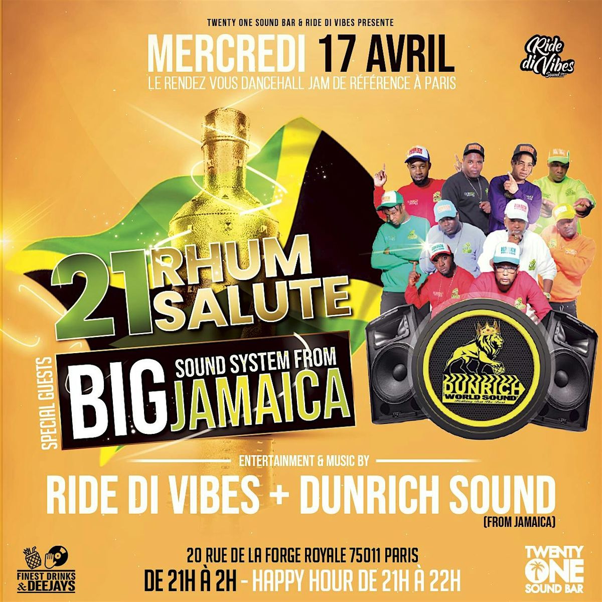 21 Rhum Salute - The Reference Dancehall Party