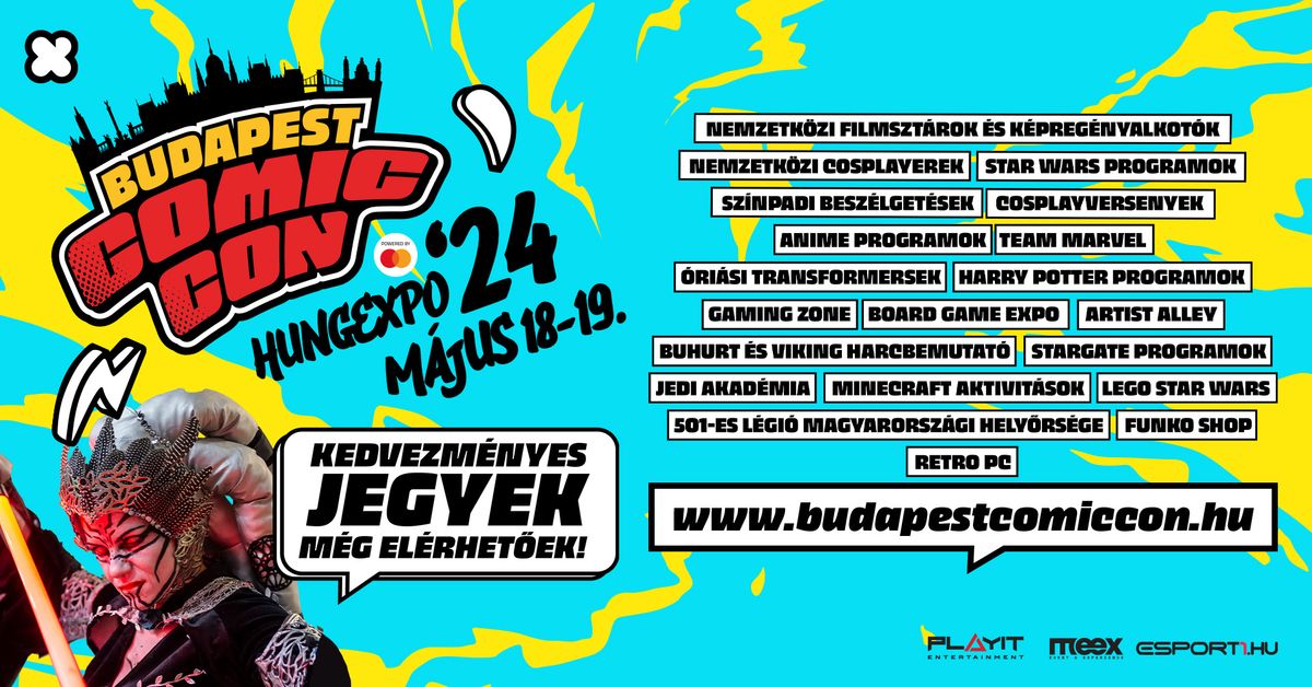 Budapest Comic Con 2024