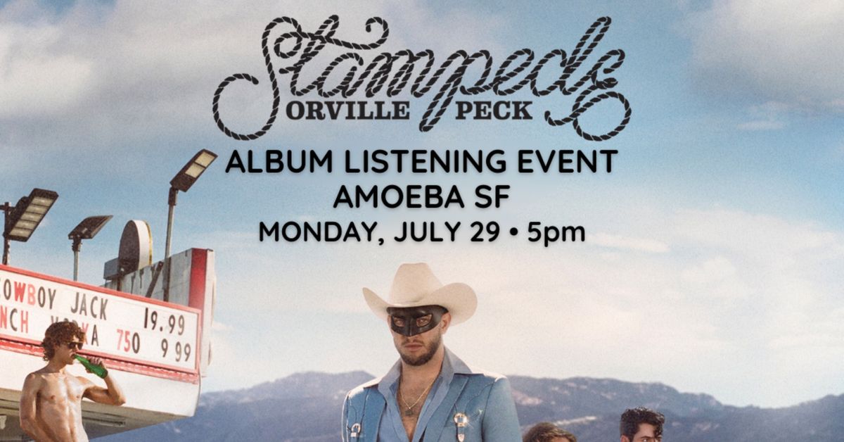 Orville Peck Listening Party at Amoeba SF