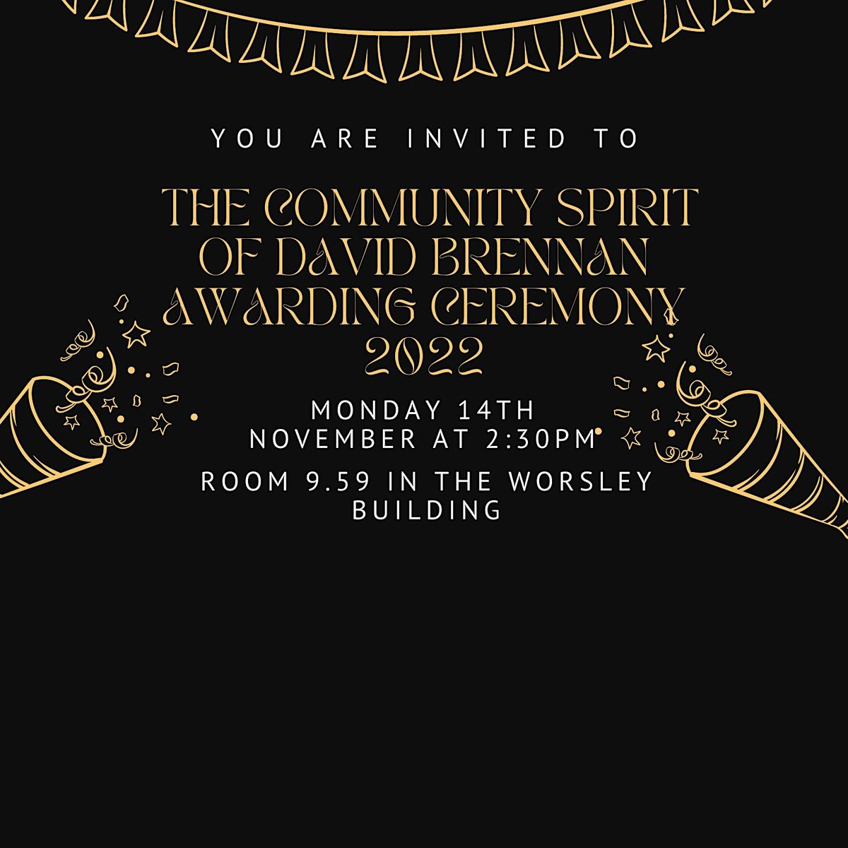 The Community Spirit of David Brennan Awarding Ceremony