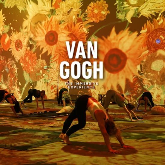 Yoga at Van Gogh: The Immersive Experience