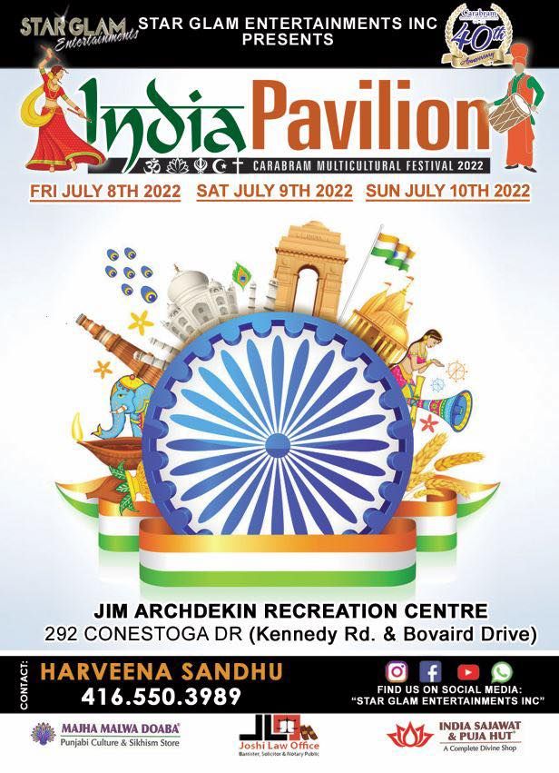 India Pavilion Carabram Multicultural Festival Brampton 2022