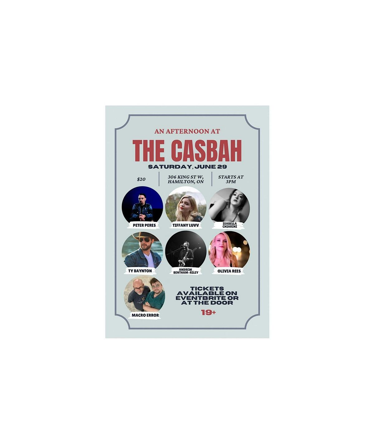 An Afternoon At The Casbah