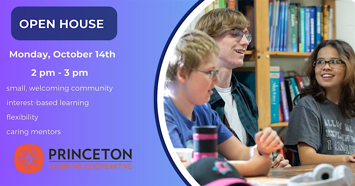 October Open House at Princeton Learning Cooperative