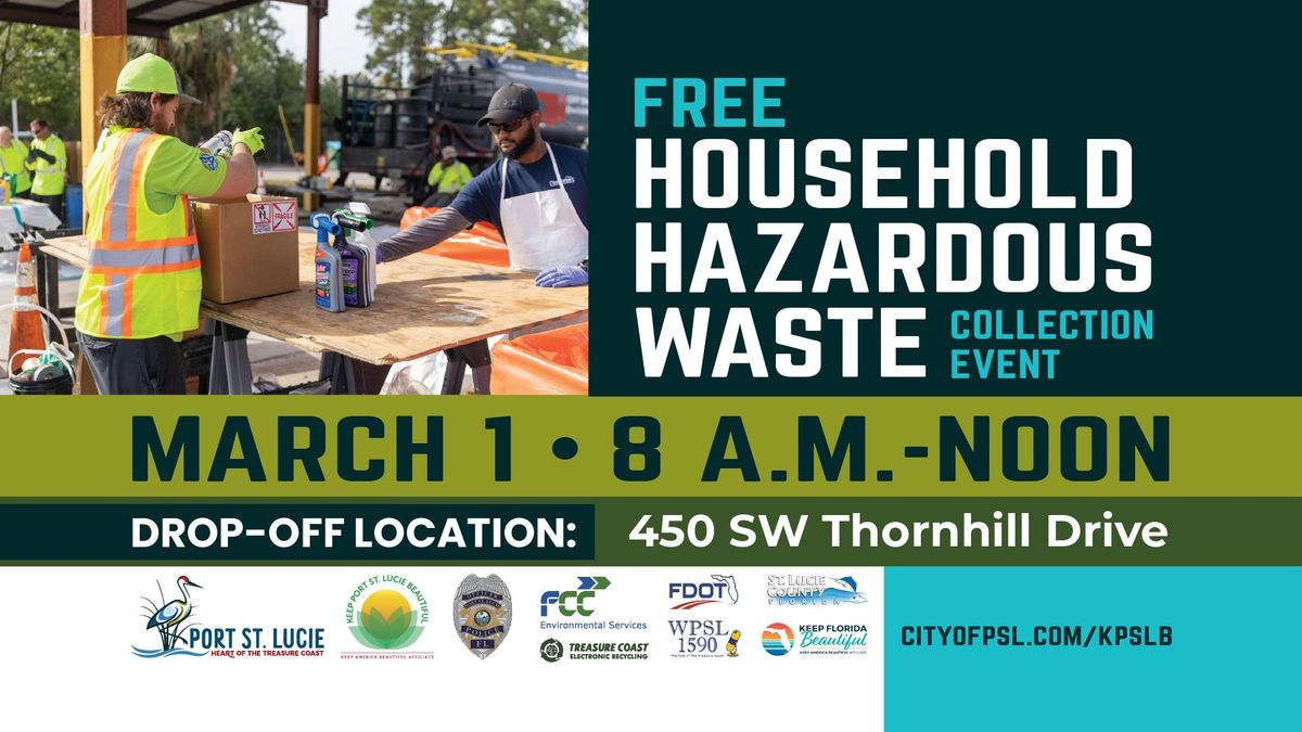 Household Hazardous Waste Collection Event