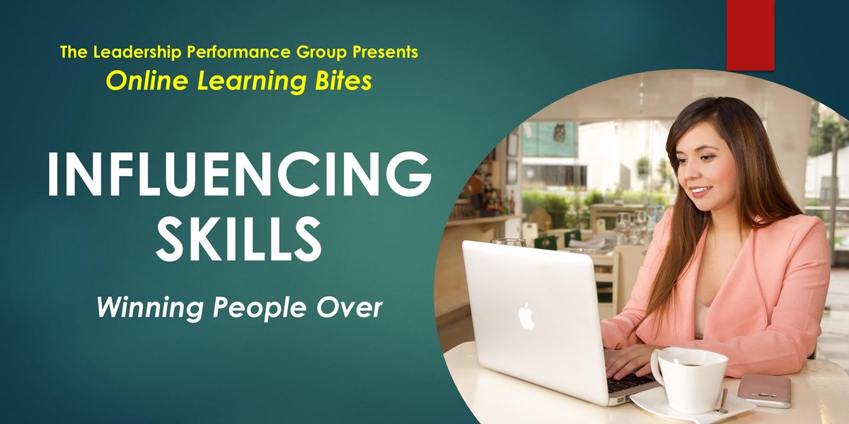 Winning People Over: Influencing Skills (Online - Run 16)