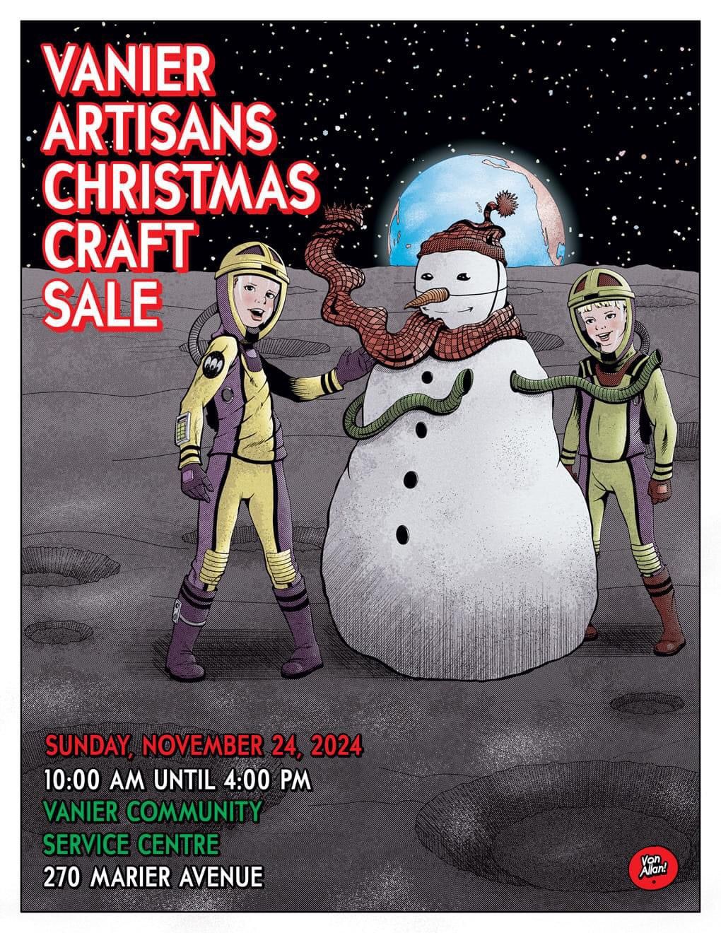 Vanier Artisans Christmas Craft Sale!