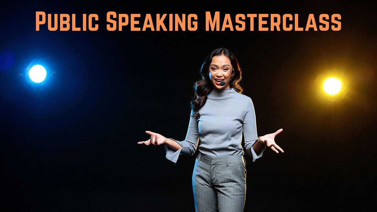 Public Speaking Masterclass Oakland