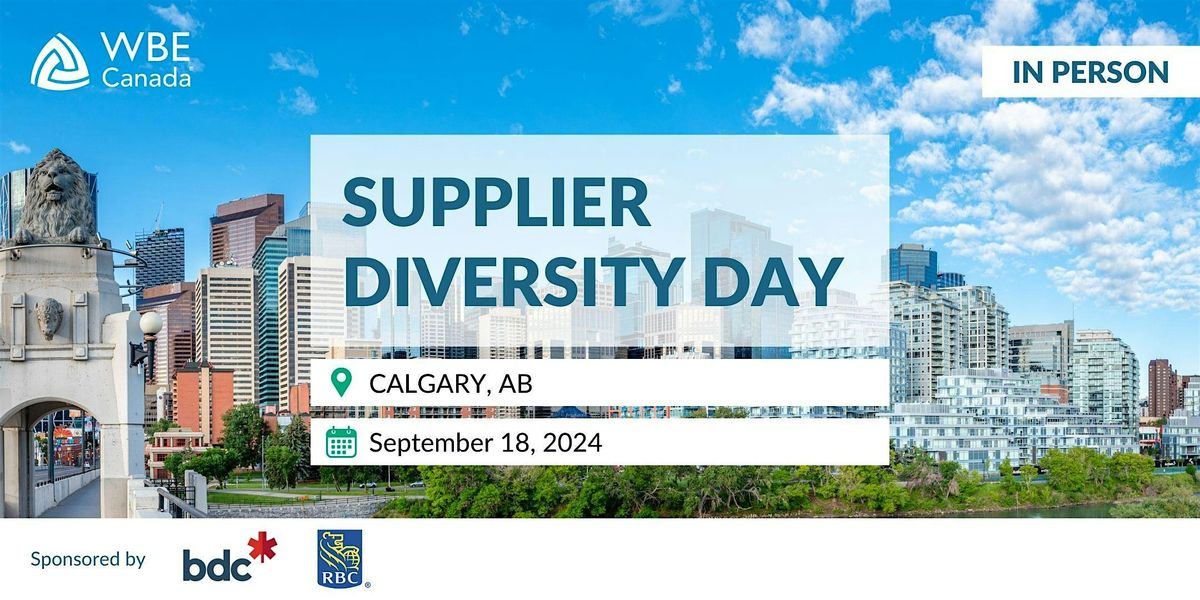 Supplier Diversity Day: Calgary, AB