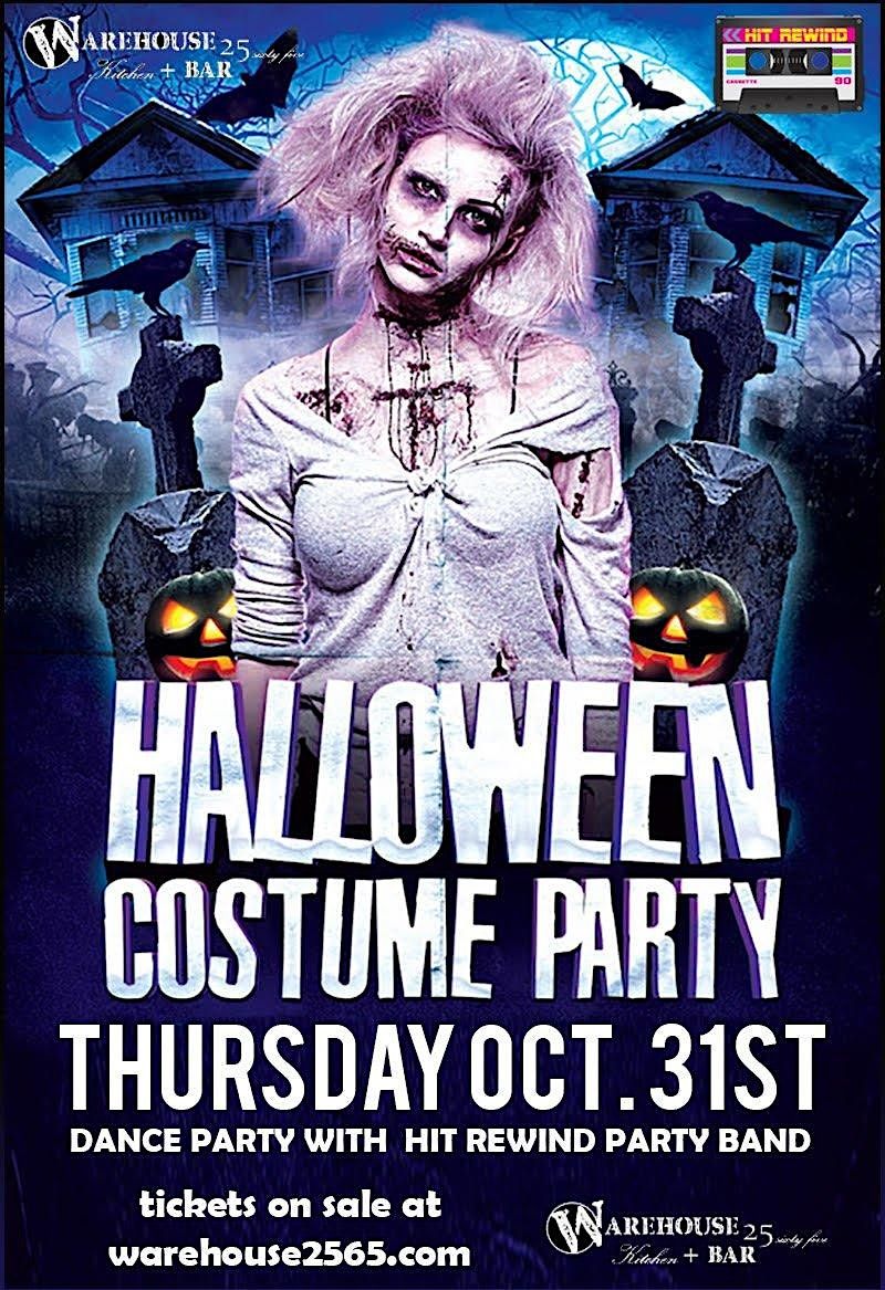 HALLOWEEN COSTUME PARTY WITH HIT REWIND PARTY BAND