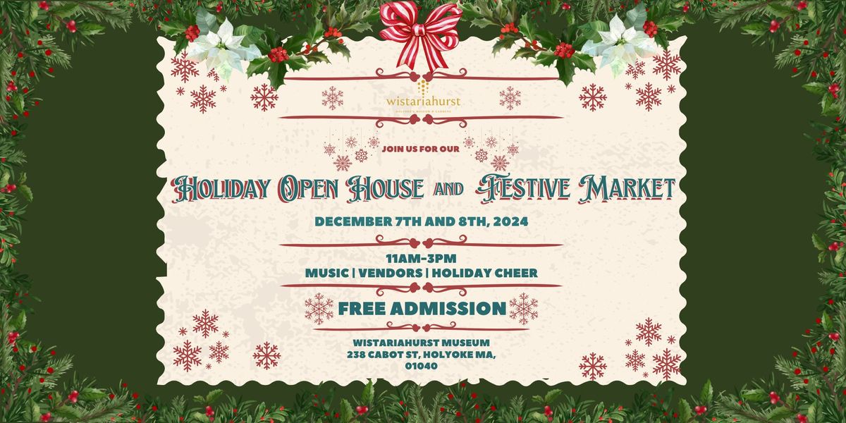 2024 Holiday Open House and Festive Market