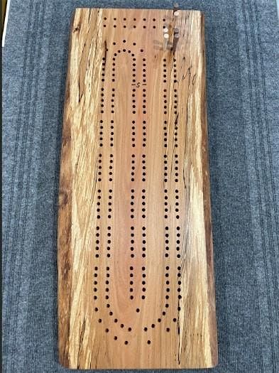 Live Edge Xl Cribbage Board