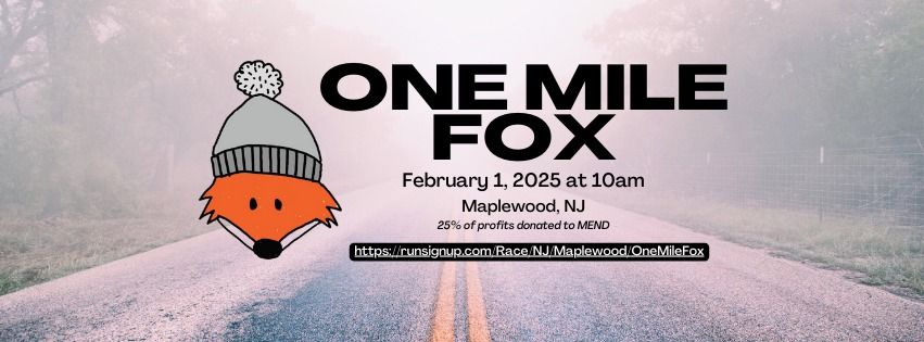 SOMA Fox Running Club's ONE MILE FOX RUN on 2\/1\/2025