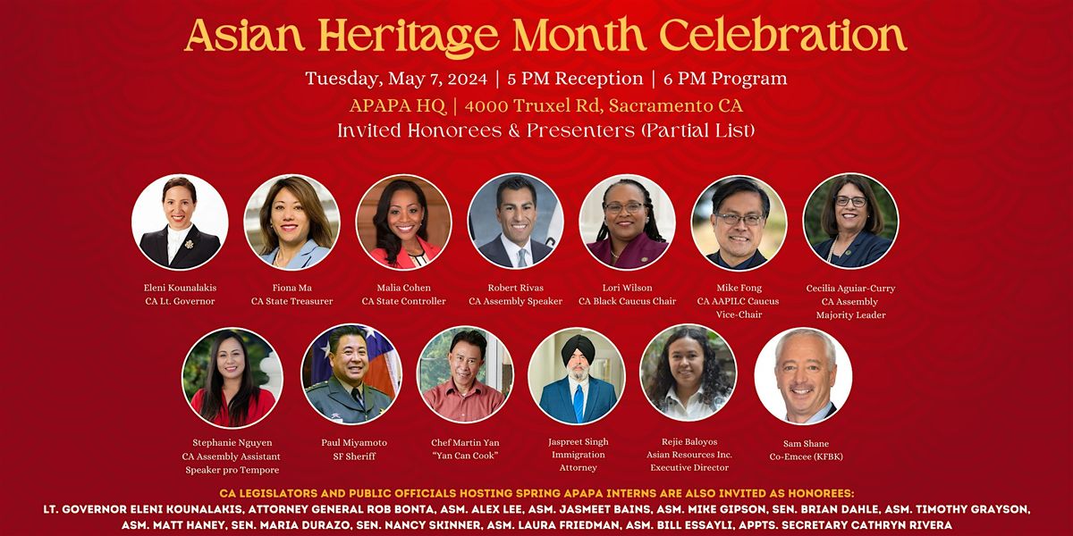 APAPA Asian Heritage Month Celebration