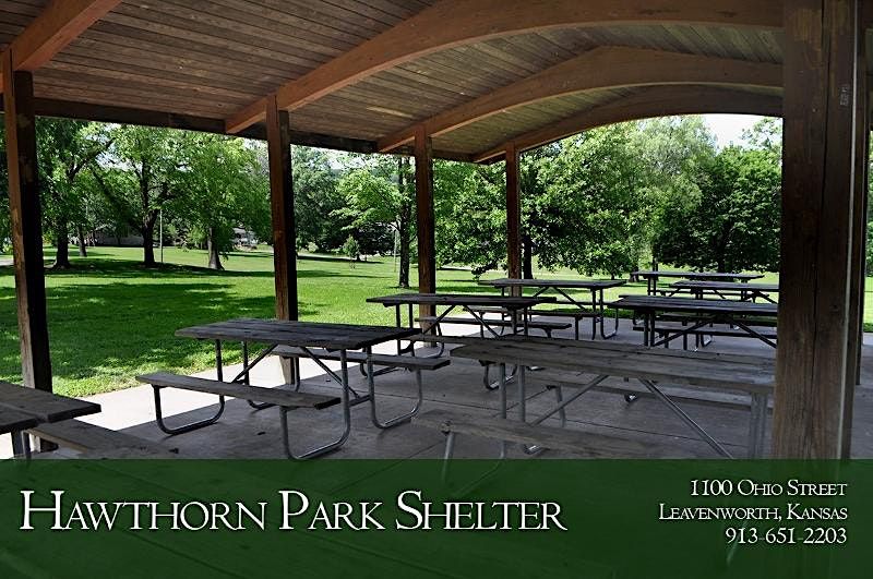 Park Shelter at Hawthorn Park - Dates in October - December 2024