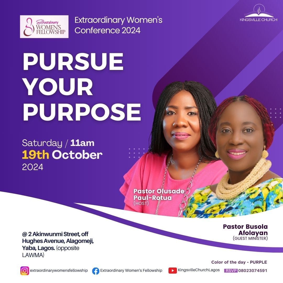 Extraordinary Women's Conference 2024