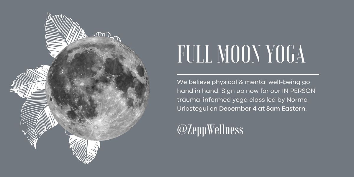 Trauma-Informed Full Moon Yoga