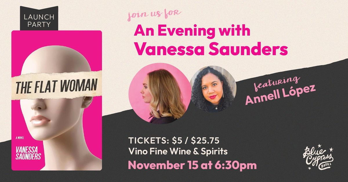 An Evening with Vanessa Saunders | The Flat Woman