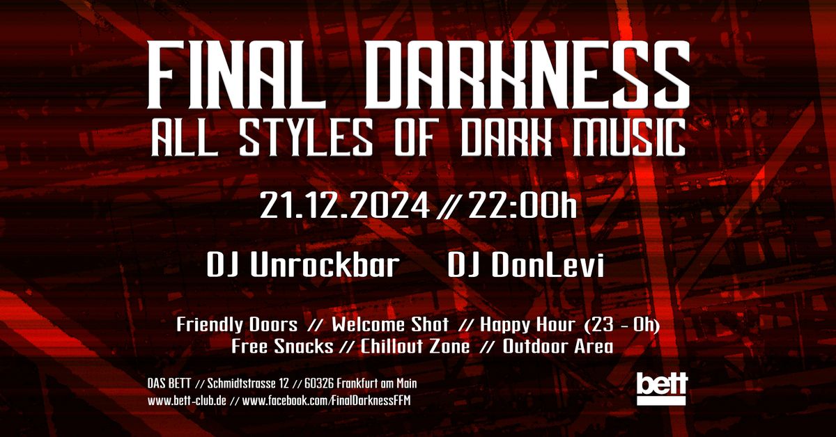 Final Darkness \/\/ All Styles of Dark Music