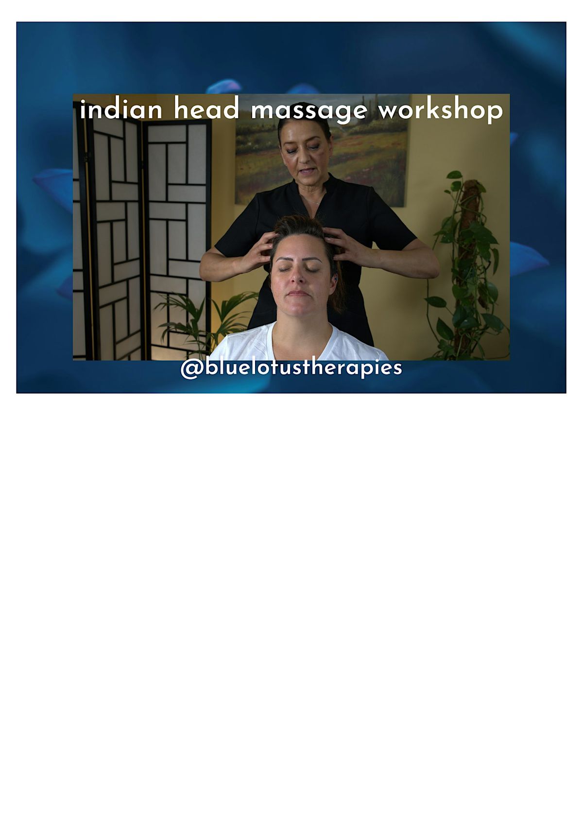 Indian Head Massage Course