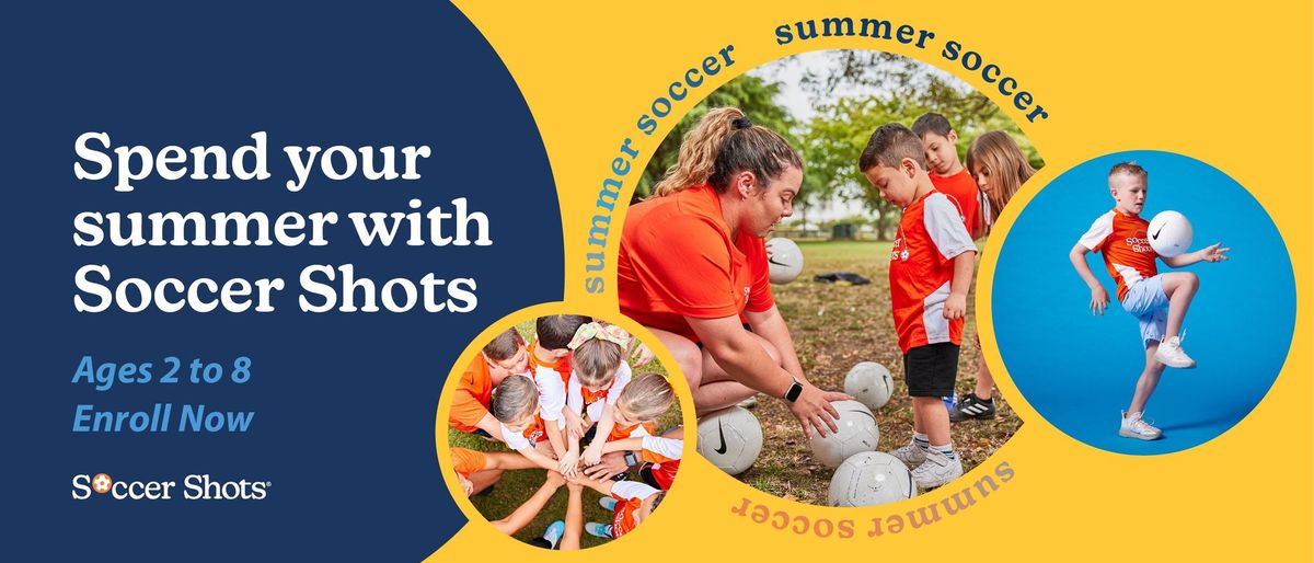 Soccer Shots Summer Season Kickoff in West York Ages 2-8