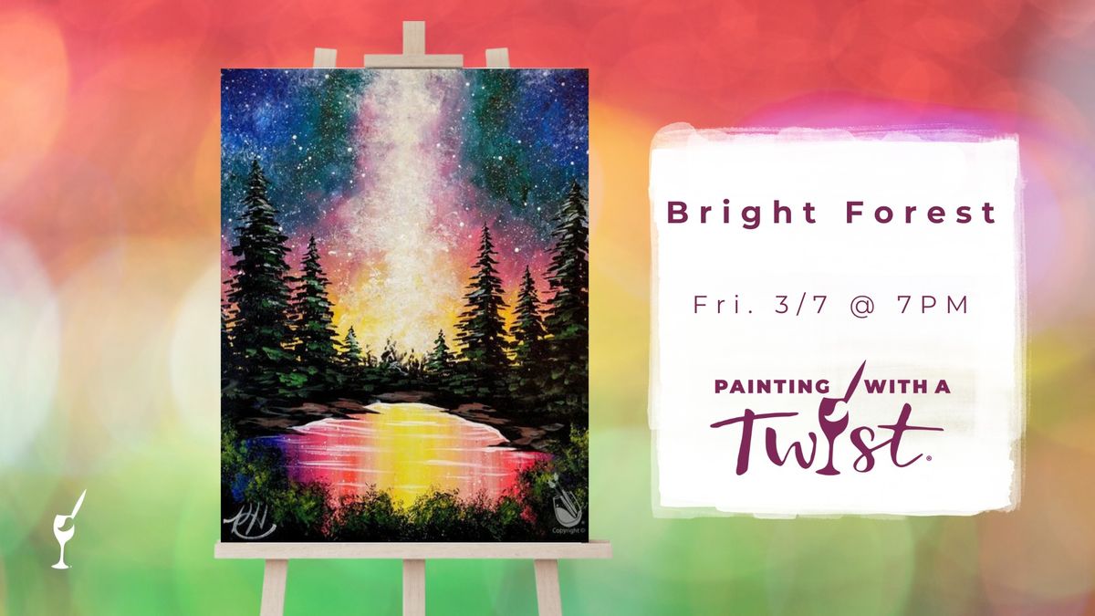 Bright Forest Paint Night