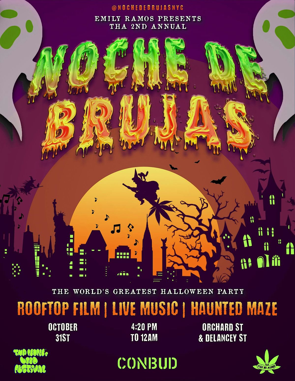 Emily Ramos x ConBud Present: Tha 2nd Annual Noche de Brujas