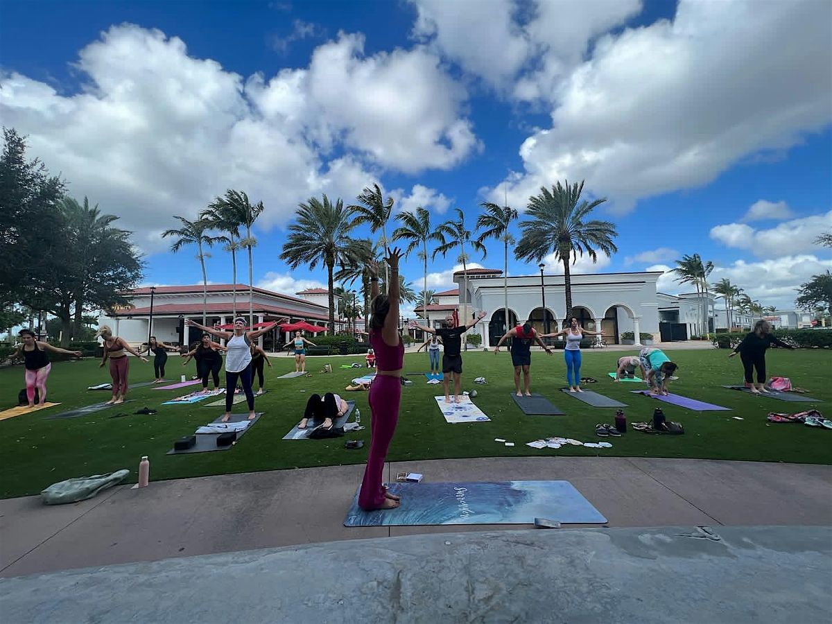 Yoga on the Green at Delray Marketplace