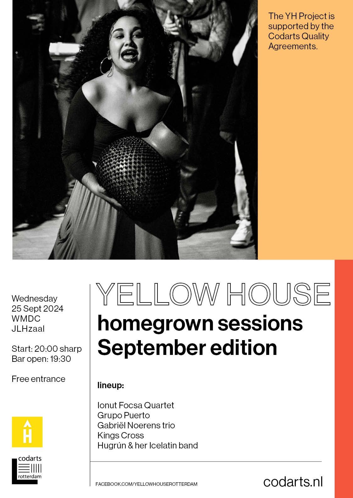 YellowHouse Homegrown Sessions -  the September Edition 