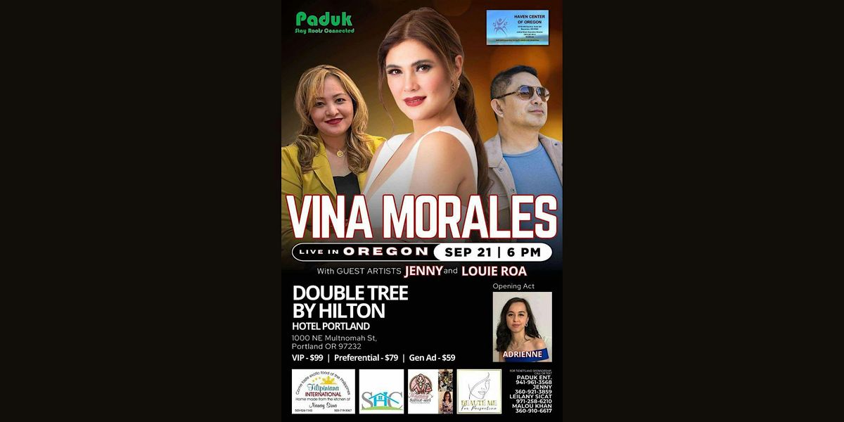 Vina Morales Live in Oregon