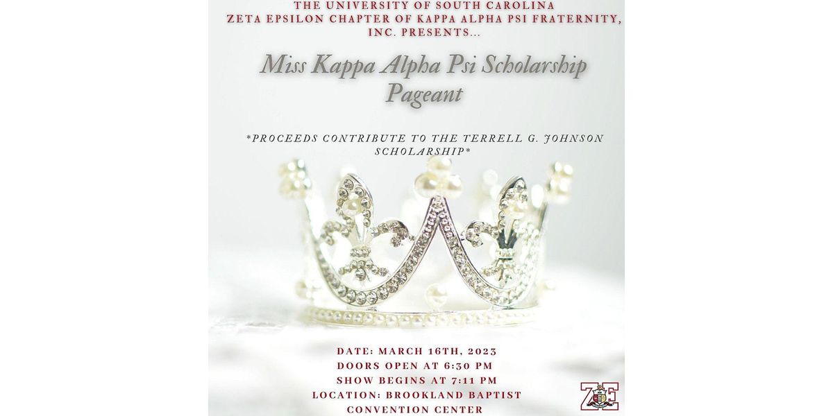 Miss Kappa Alpha Psi Scholarship Pageant