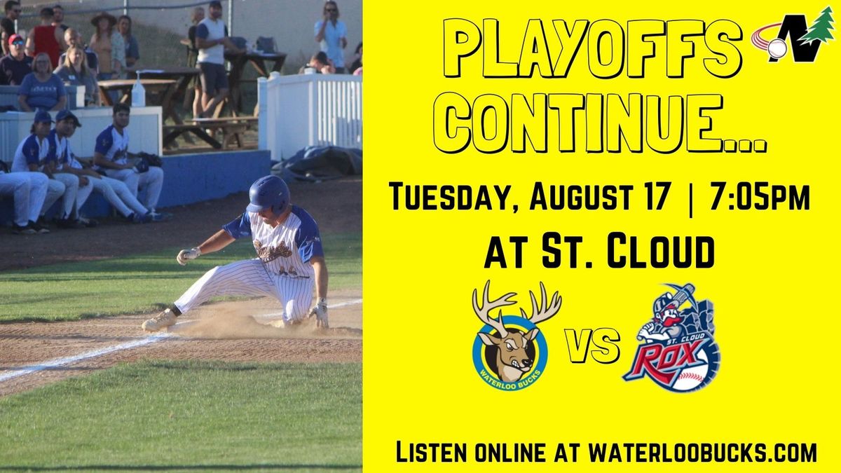 St. Cloud Rox vs. Waterloo Bucks