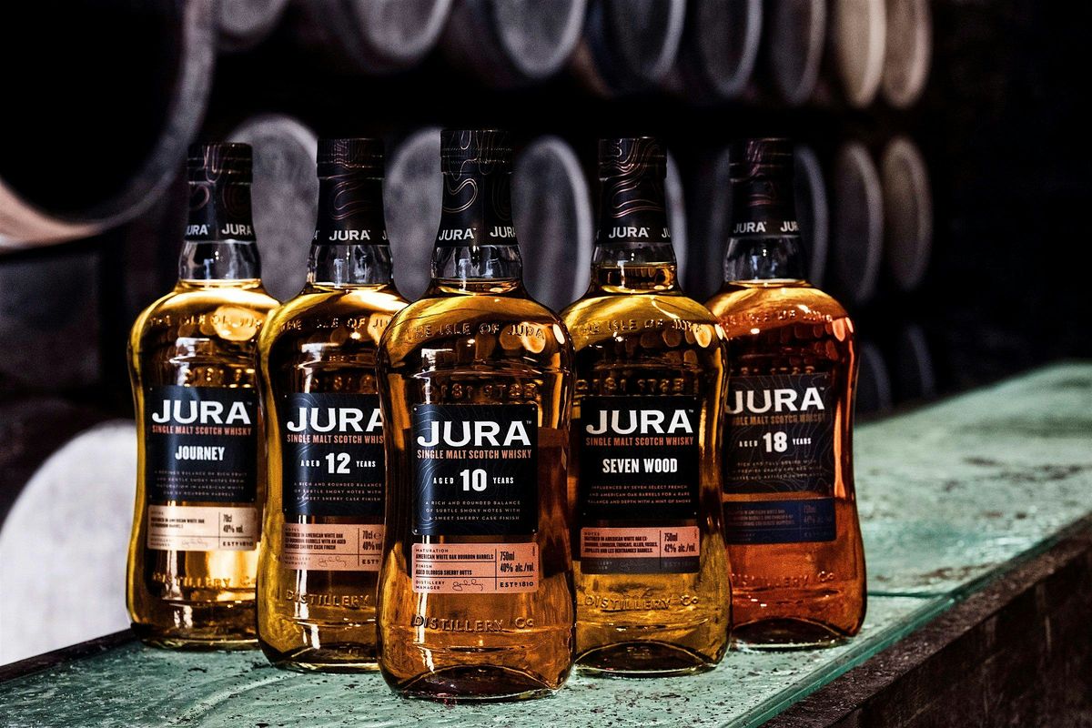 Dalmore and Jura Single Malt Scotch Tasting