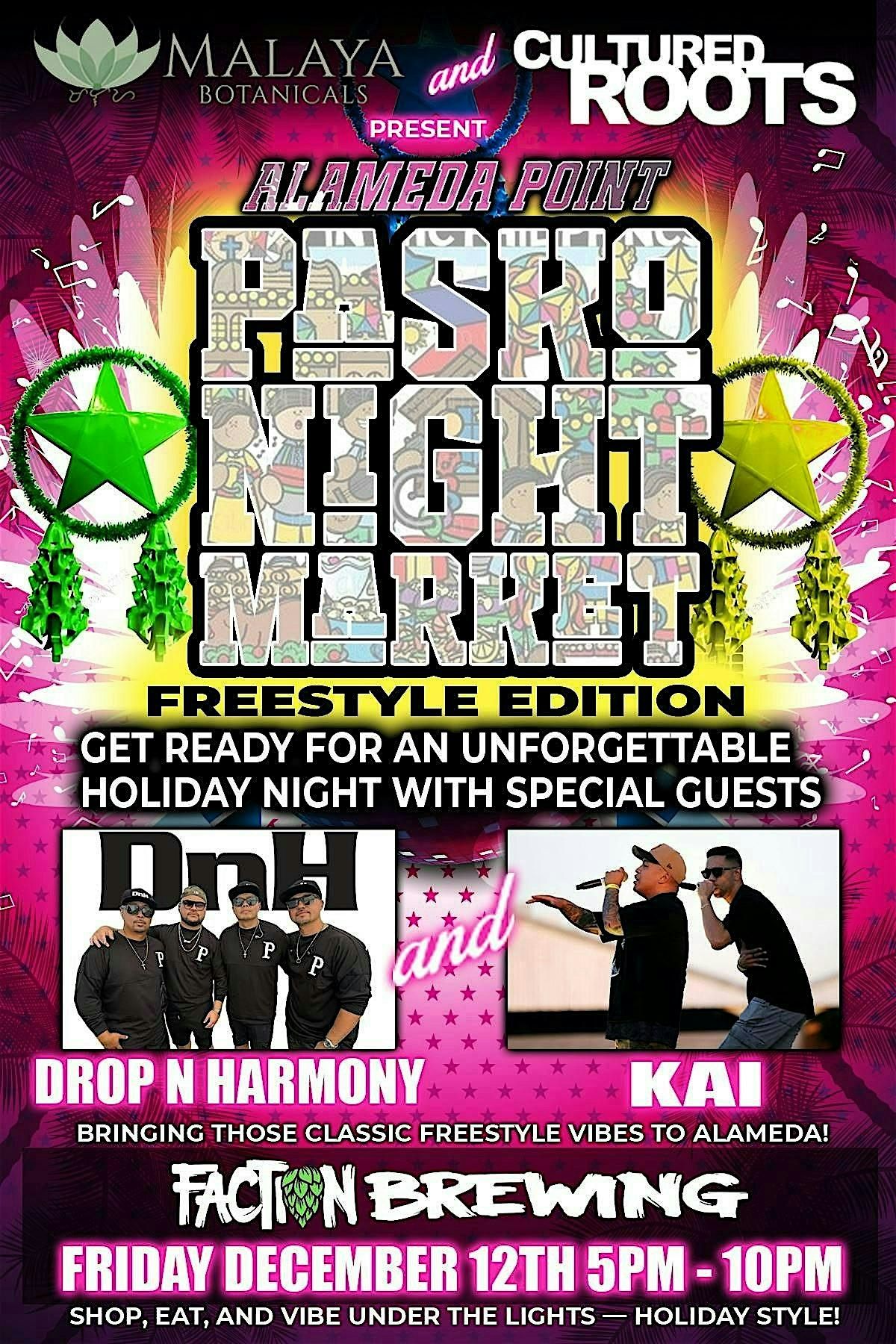 Alameda Point Pasko Night Market: Freestyle Edition!
