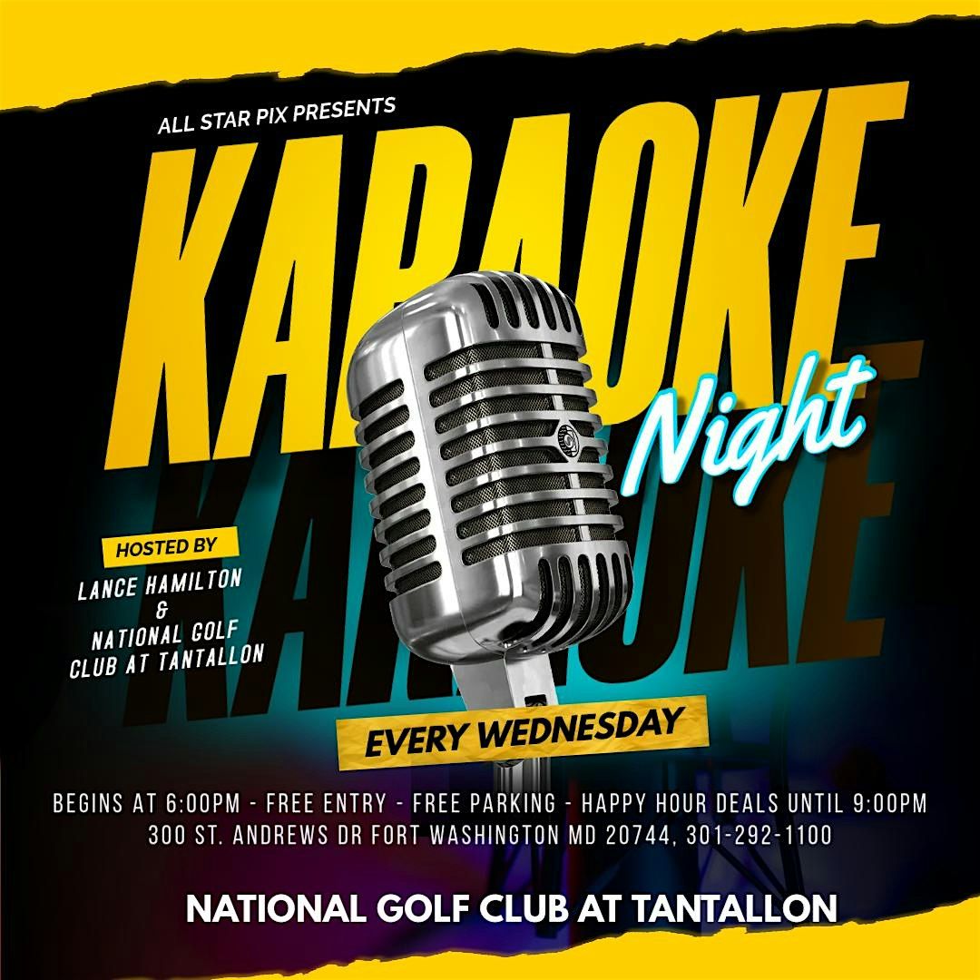 Karaoke Night at the National Golf Club Tantallon