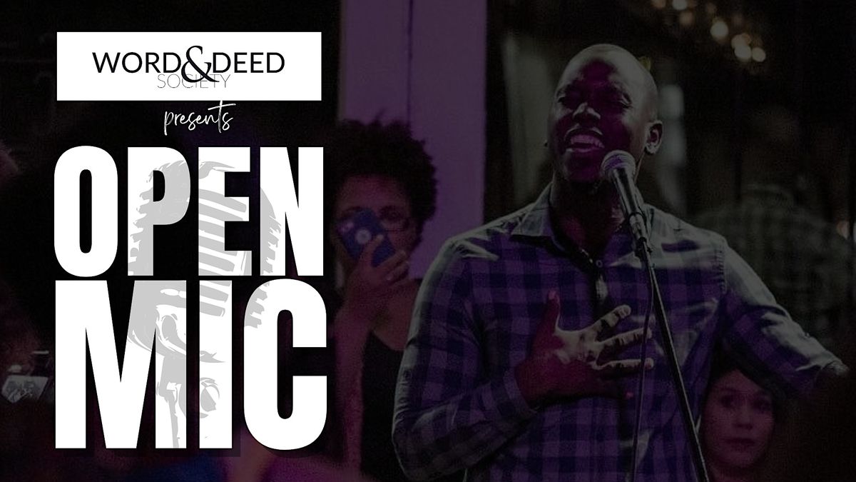 W&DS Open Mic Thursdays