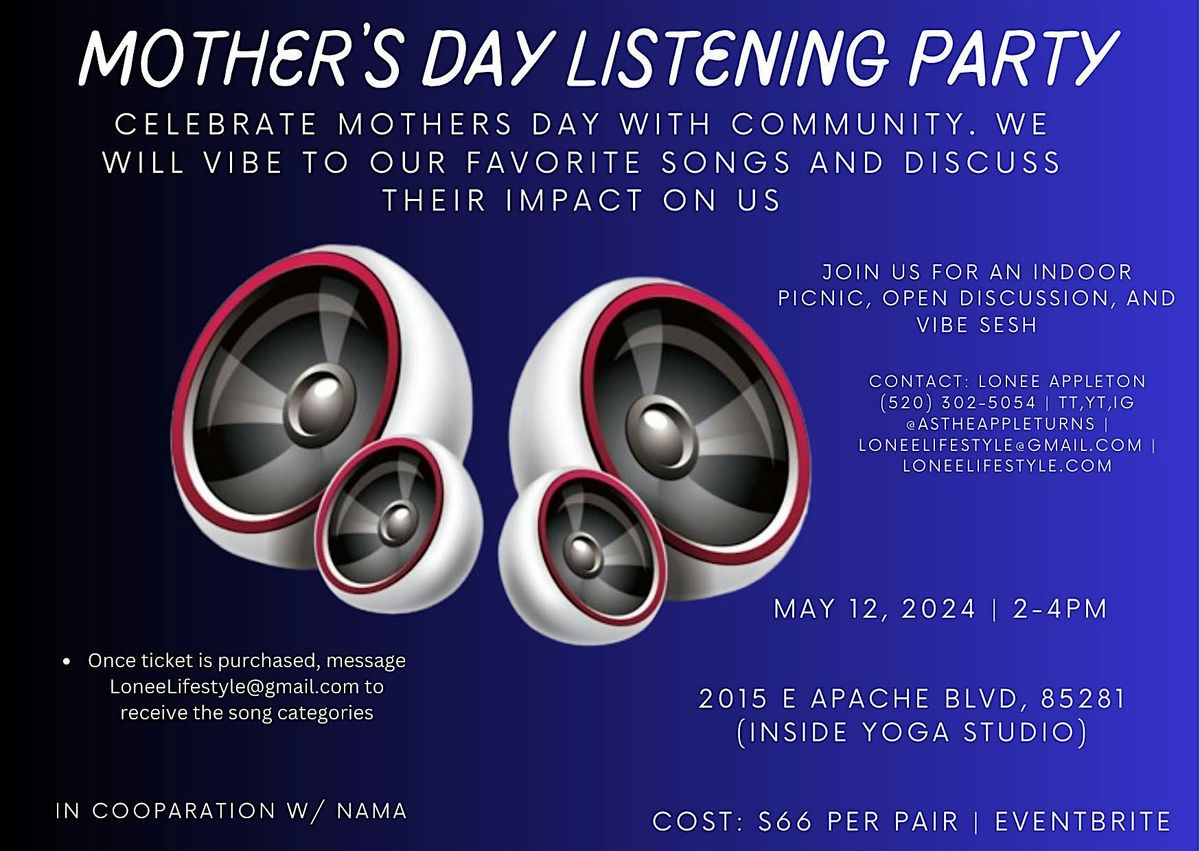Mother's Day Listening Party