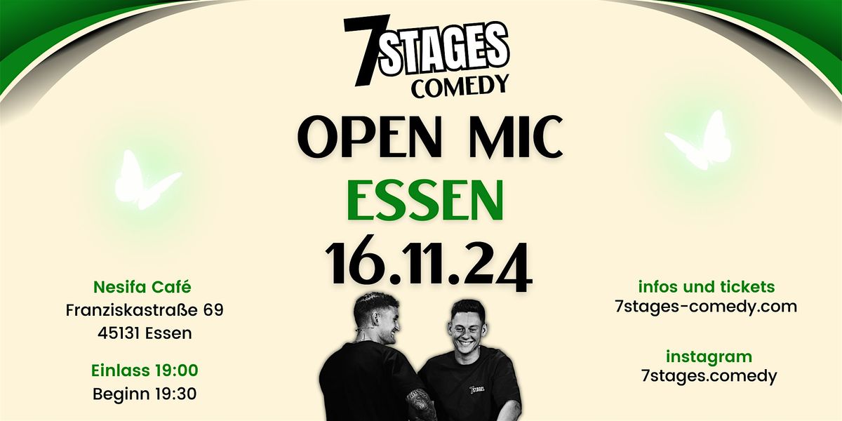 7stages Comedy - Open Mic