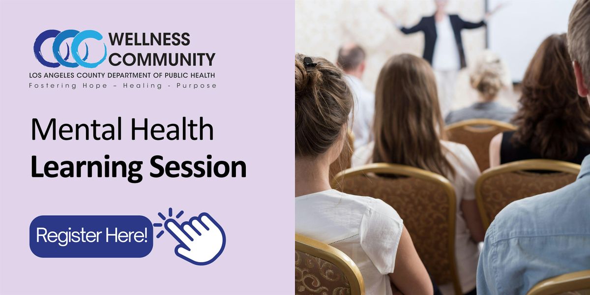 Mental Health Learning Sessions