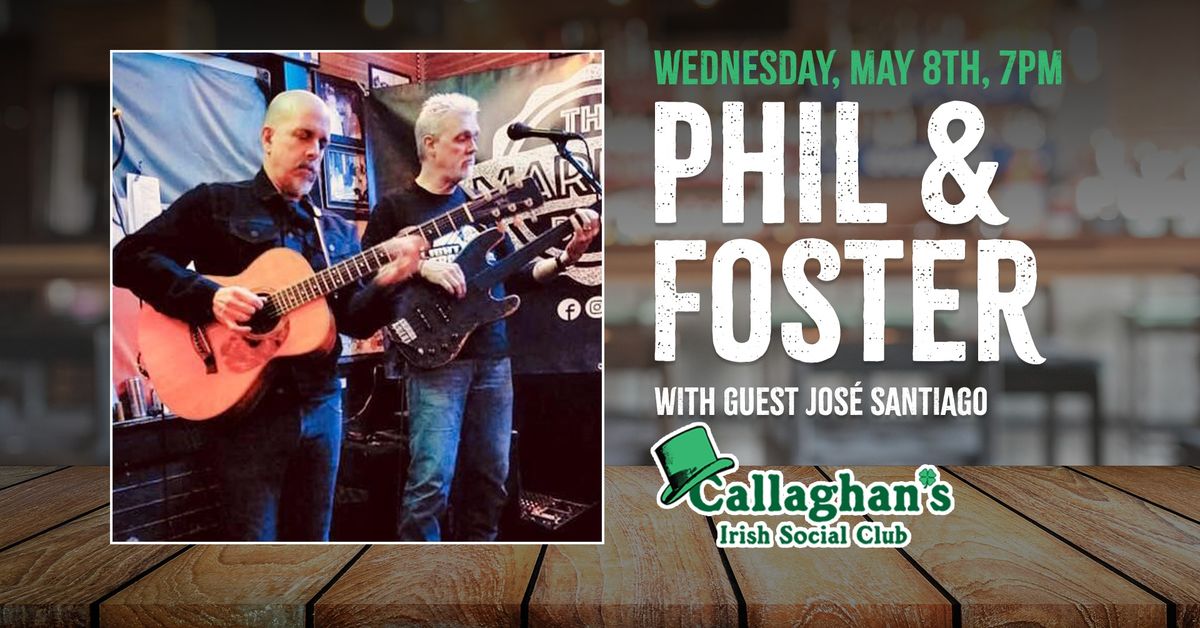 Phil & Foster with Jos\u00e9 Santiago at Callaghan's