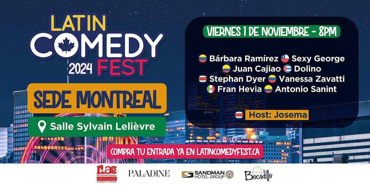 Latin Comedy Fest 2024 | Montreal