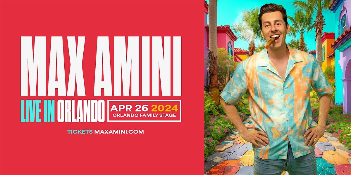 Max Amini Live in Orlando!