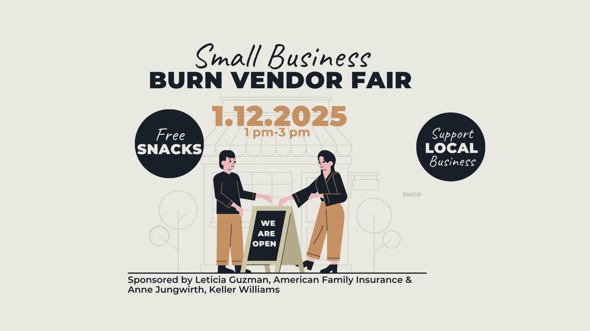 Burn Vendor Fair