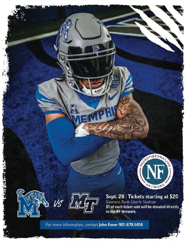 NF Network and Memphis Tigers Team Up for a Good Cause