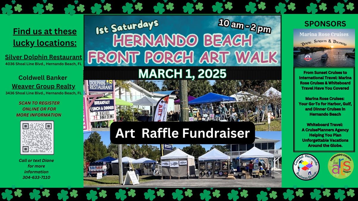 Hernando Beach Front Porch Art Walk