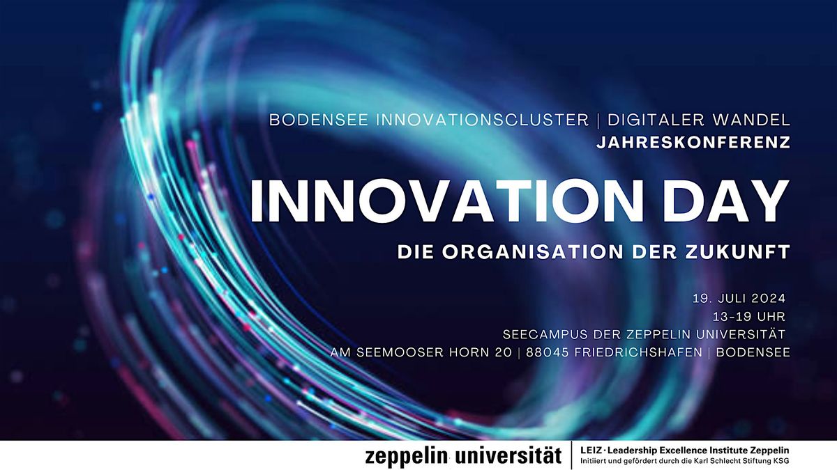 BIC Jahreskonferenz: Innovation Day \u2013 Die Organisation der Zukunft