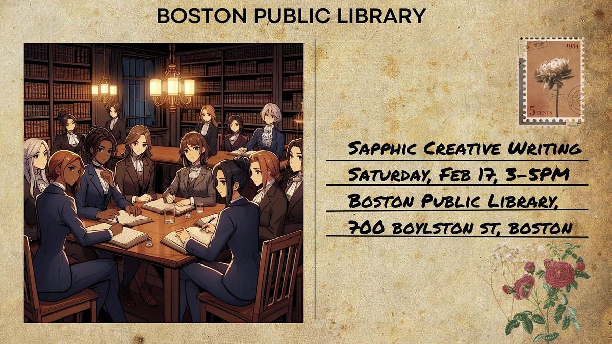Sapphic Creative Writing - Boston