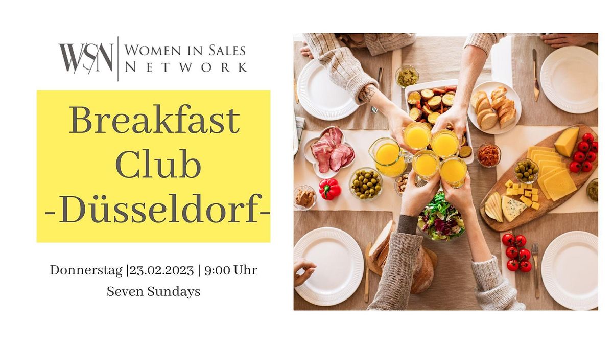 Women in Sales Network Breakfast Club D\u00fcsseldorf 02\/2023